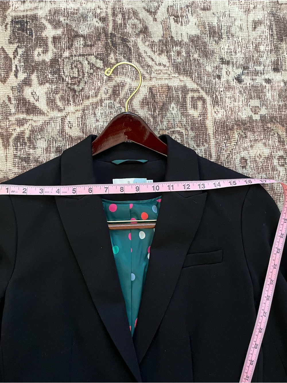 Boden women’s black pantsuit. Size 10. Classic tailoring. EUC. $50 - Picture 8 of 11